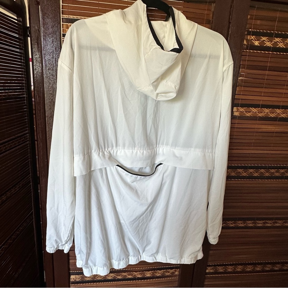 Nuage Women's Sz L Insect Repellent Packable Zip-Front Jacket White - Picture 5 of 11